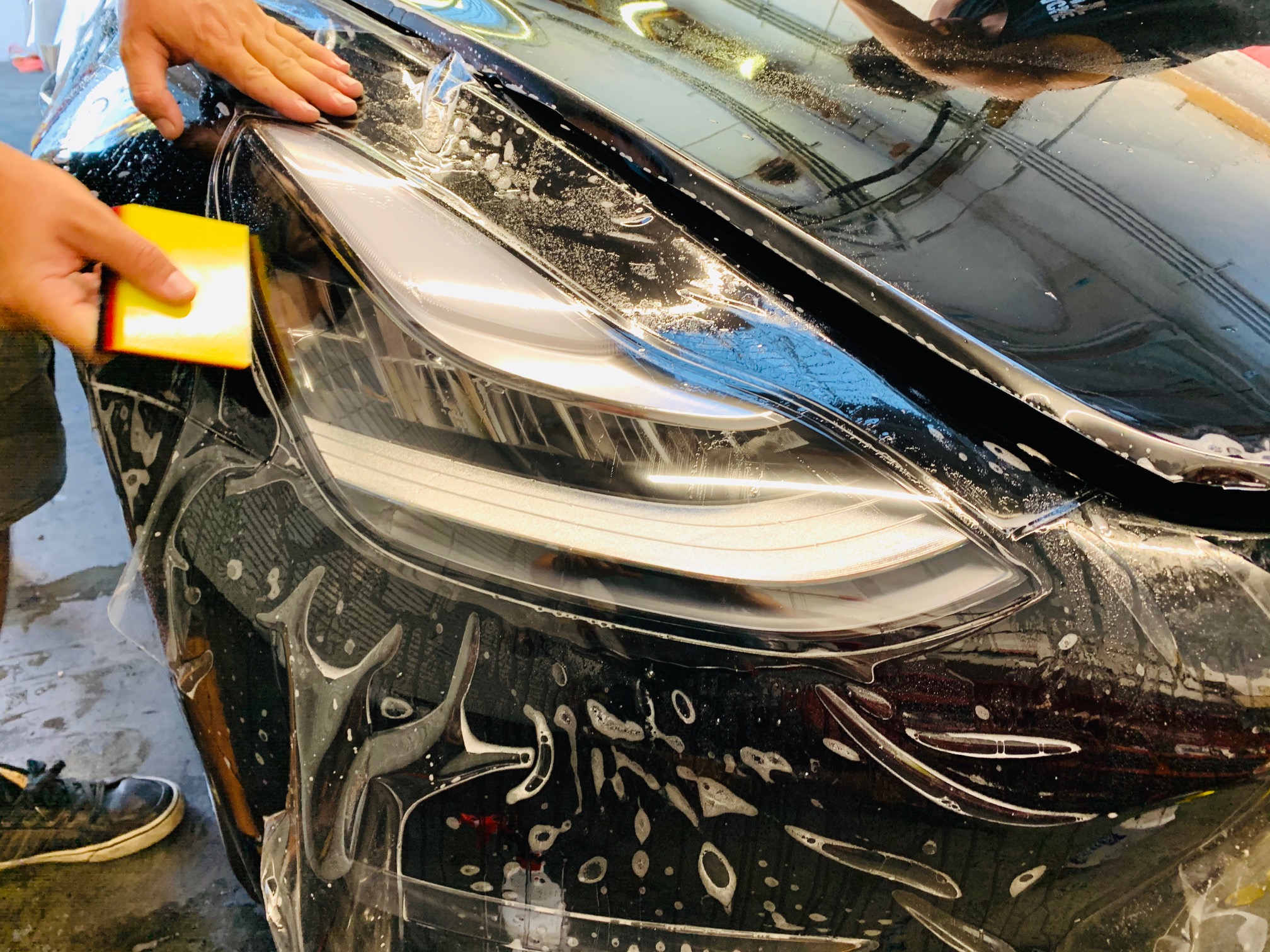 PPF. paint protection film, clear bra, tesla ppf, tesla clear bra, cheap ppf