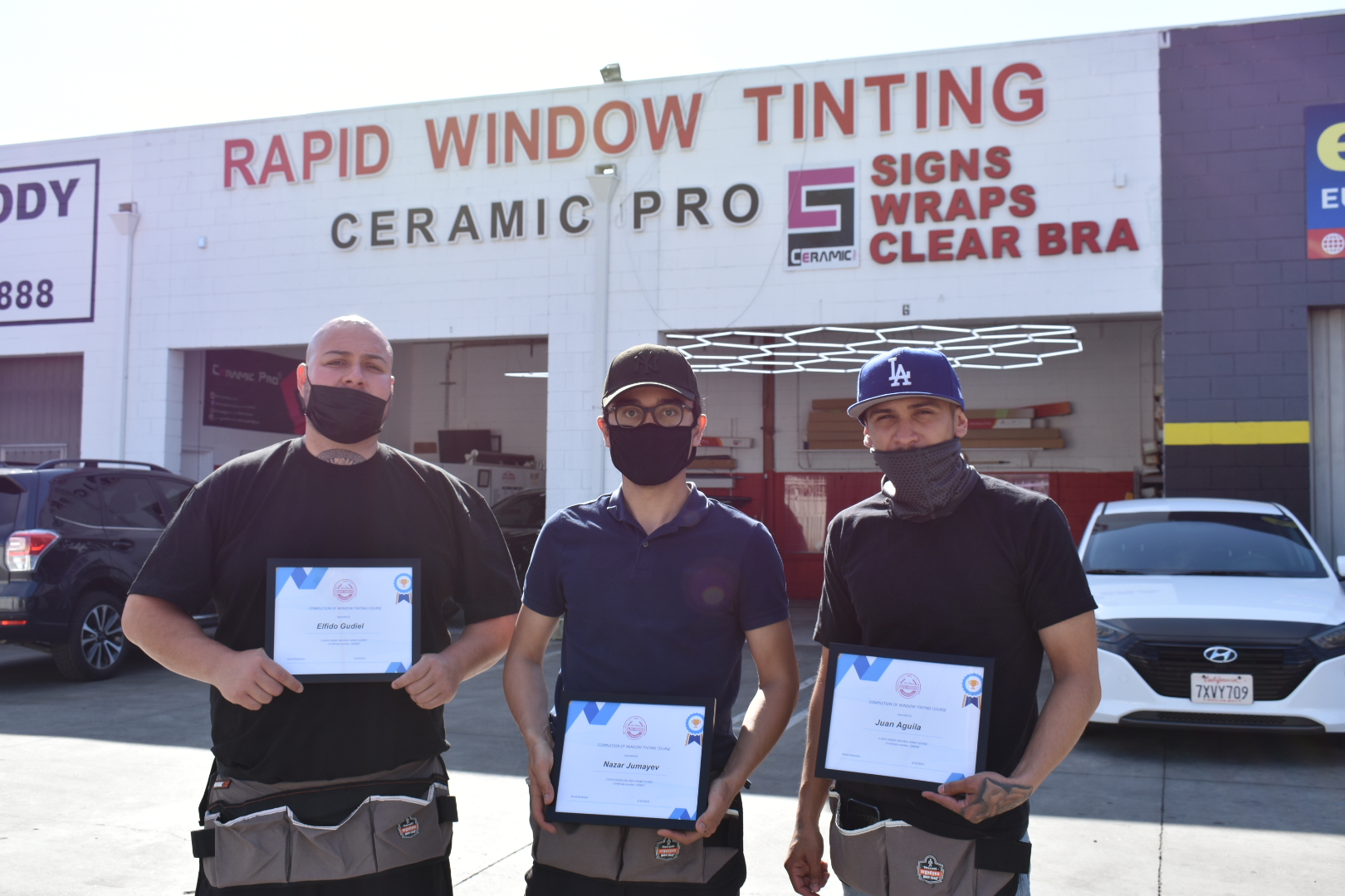window tint and vinyl wrap school, ppf training,